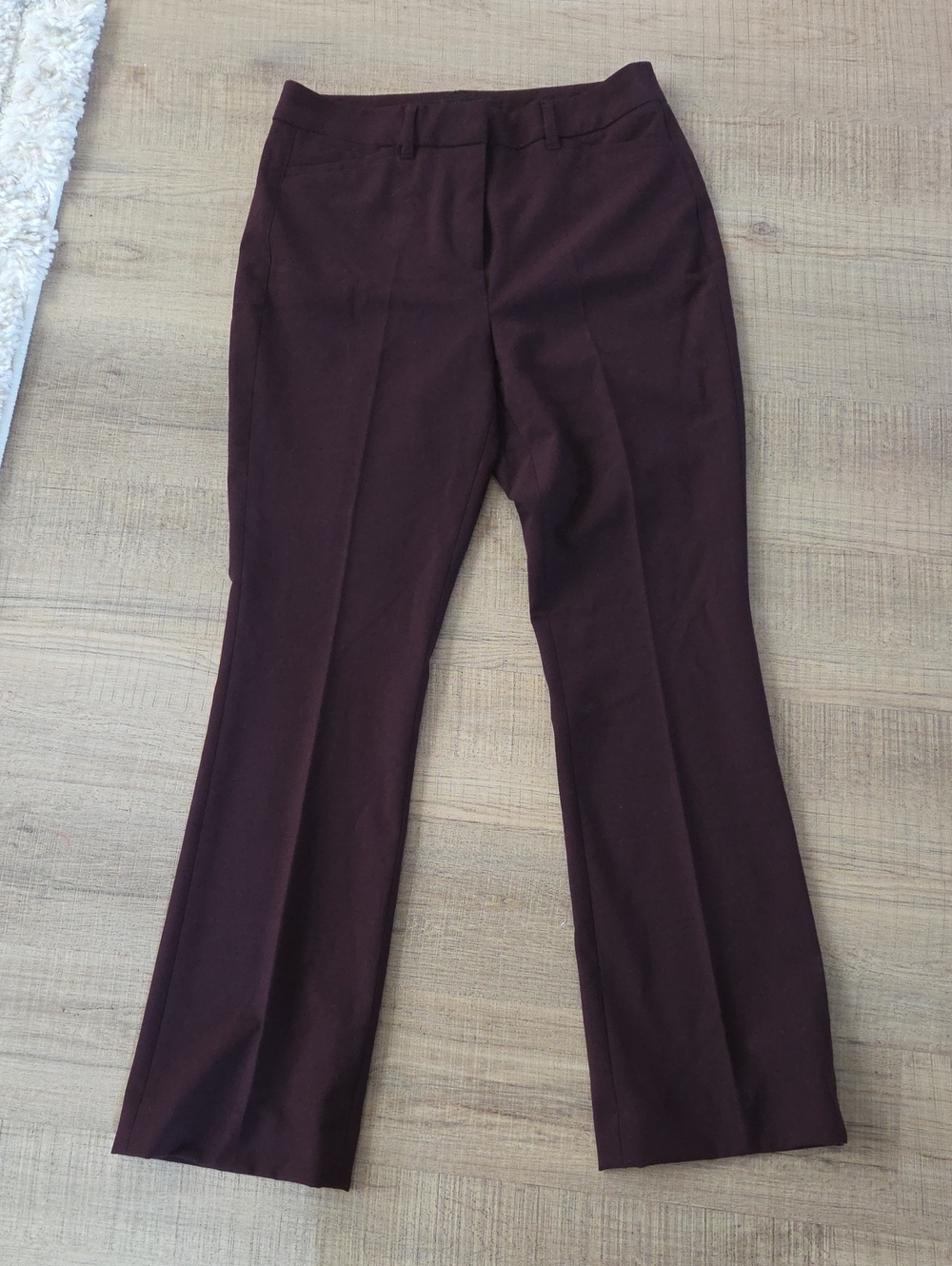 White House Black Market Women's Dress Trousers - Plum